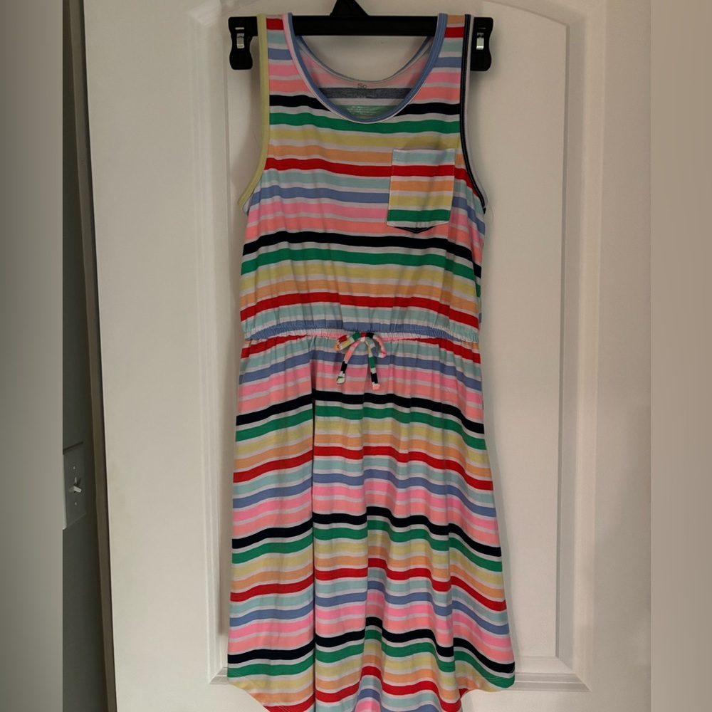 Girls Rainbow Sun Dress